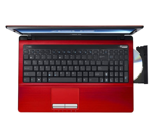 ASUS X53SJ-SX531V i3-2310M/4GB/500/DVD-RW/7HP64 czerw - 70727 - zdjęcie 4
